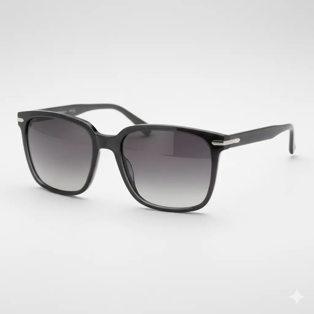 Stylish sunglasses with tinted lenses and sleek frame